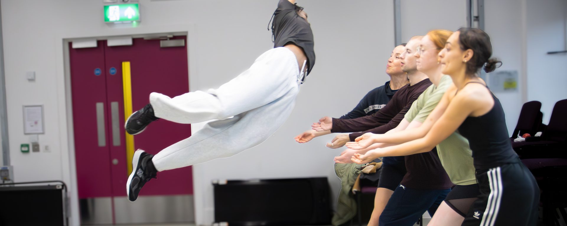 Frantic Assembly Using Chairs How do you come up with a task/exercise? | Frantic Assembly